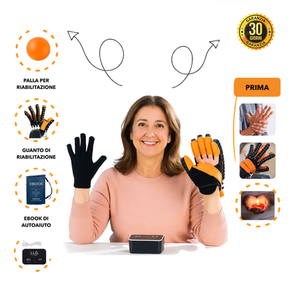 Rehavia™ – Guanto terapeutico di riabilitazione